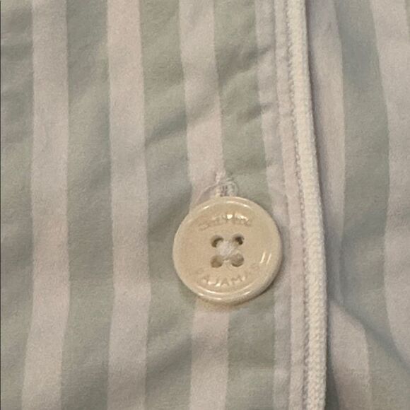 BEDHEAD Mint 3D Stripe Woven Cotton Sateen Pajama Set - Picture 15 of 16